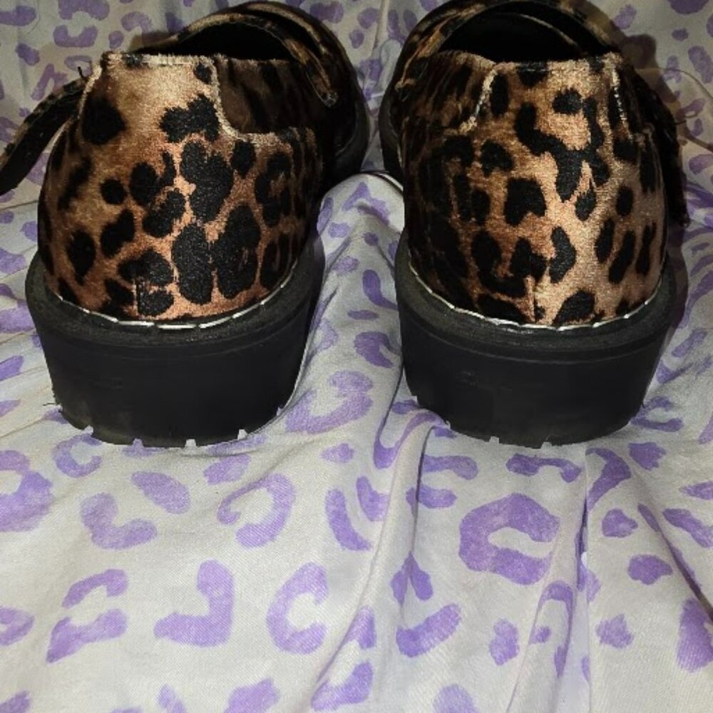 Torrid brand Leopard Print Mary Janes - Picture 3 of 3